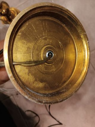 Lámparas vintage laton