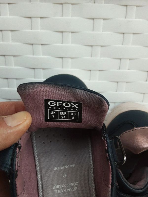 Scarpe geox bambina bambini taglia 24 sneaker