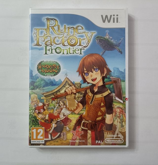 Rune Factory Frontier Selado Wii