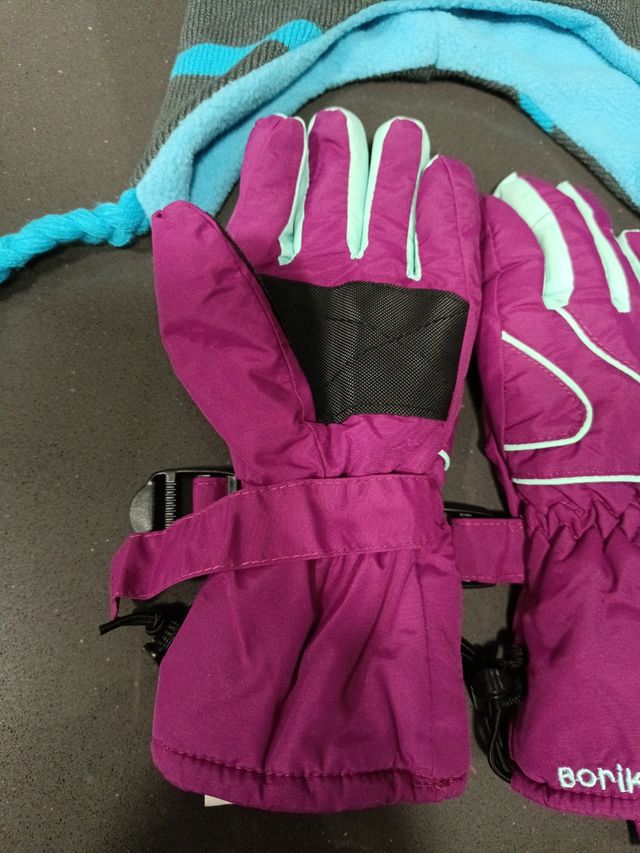 Guanti e cappello da neve 3-6 anni