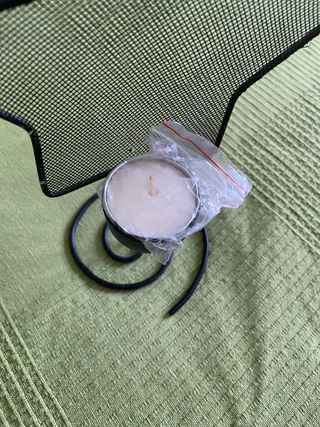 Porta candela stella