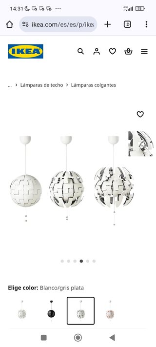 Lampara Ikea