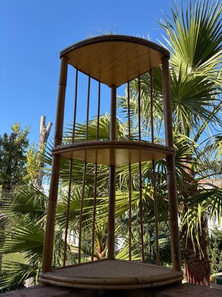 MUEBLE DE CAÑA VINTAGE