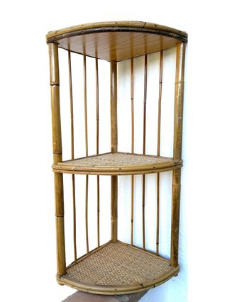 MUEBLE DE CAÑA VINTAGE