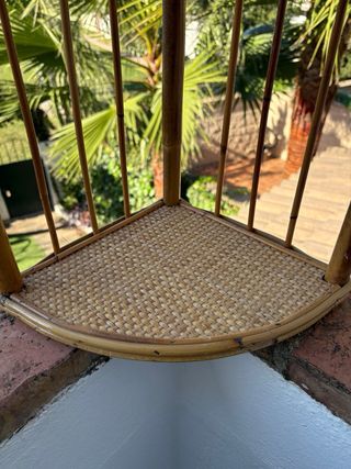 MUEBLE DE CAÑA VINTAGE