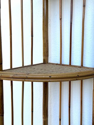 MUEBLE DE CAÑA VINTAGE