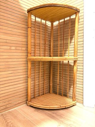 MUEBLE DE CAÑA VINTAGE