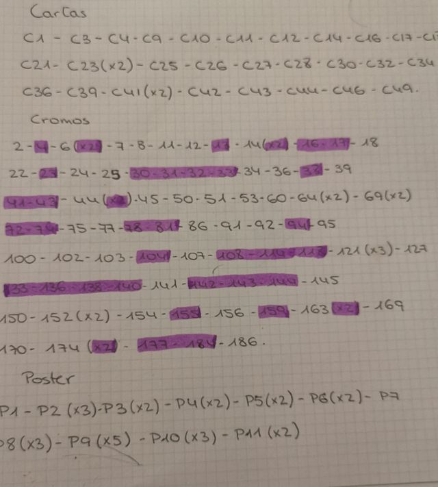 Cromos My Hero Academia