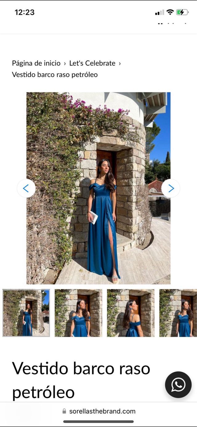 Vestido largo elegante