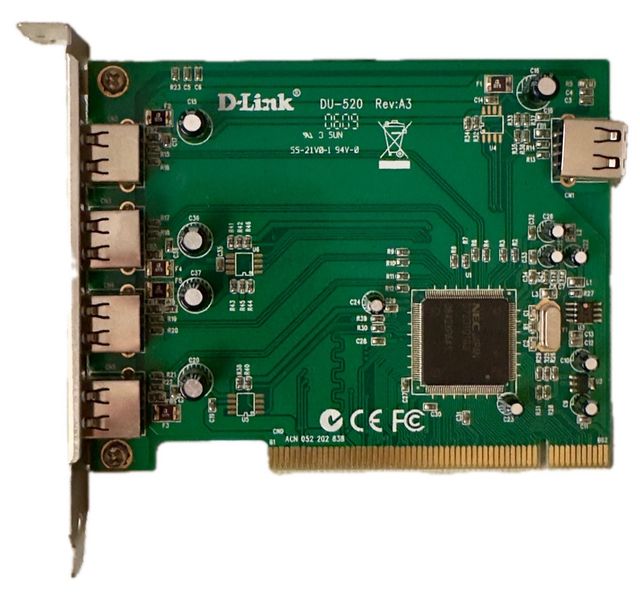 Tarjeta multipuertos USB DLINK DU520