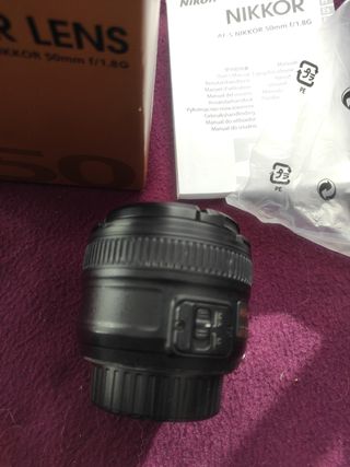 nikon 50 mm f 1.8 g.