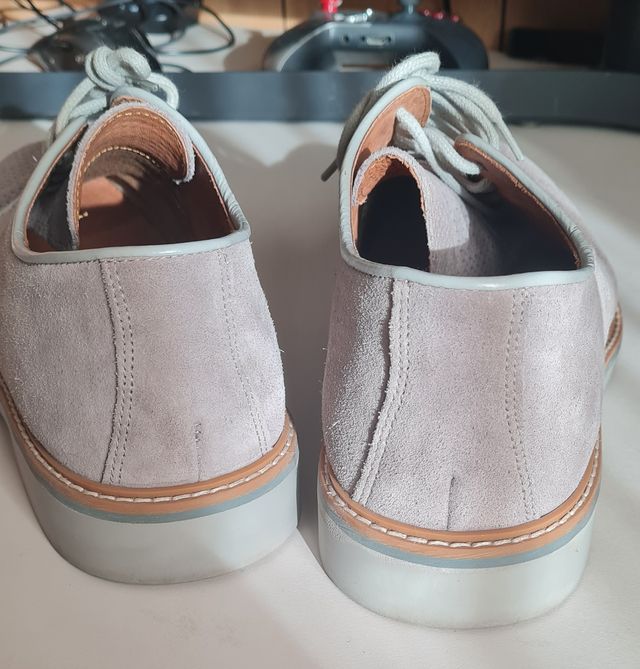 Scarpe IMAC uomo scamosciate n.42 usate