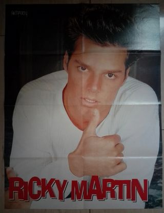 Ricky Martin - poster grandi anni 90