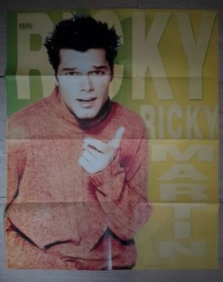 Ricky Martin - poster grandi anni 90