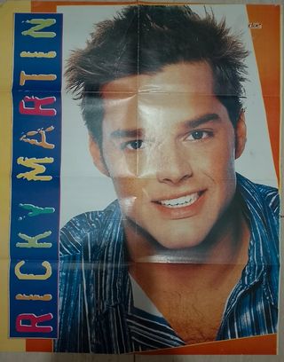 Ricky Martin - poster grandi anni 90