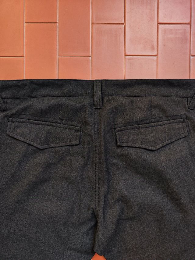 Quiksilver pantalone stright fit taglia 34 grigio