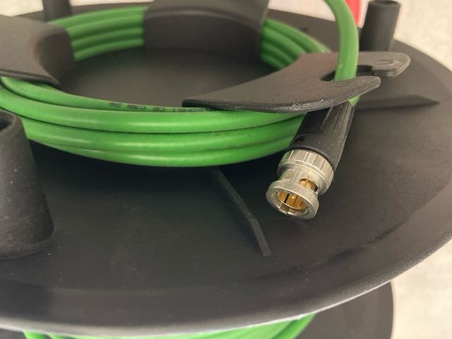 3x Bobina BNC con 50 metros BNC video cable