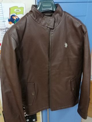 Chaqueta Cazadora de cuero US Polo Assn M/ L