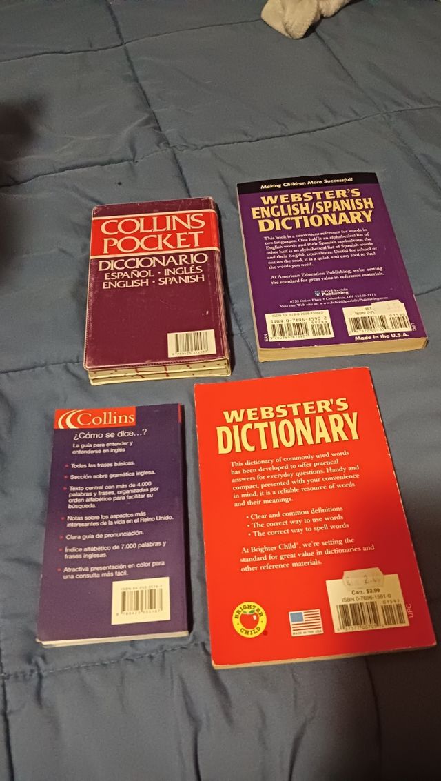 Diccionarios inglés