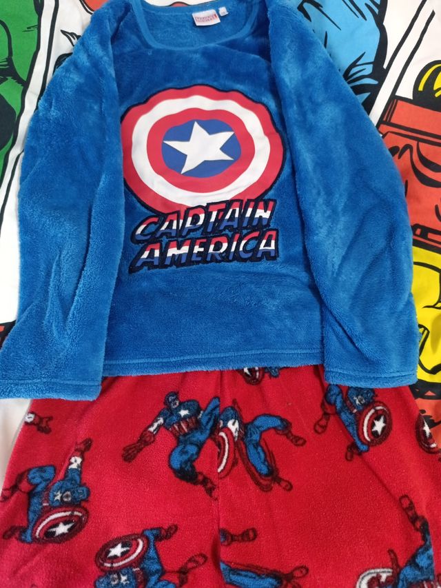 Pijama capitán América 7 años