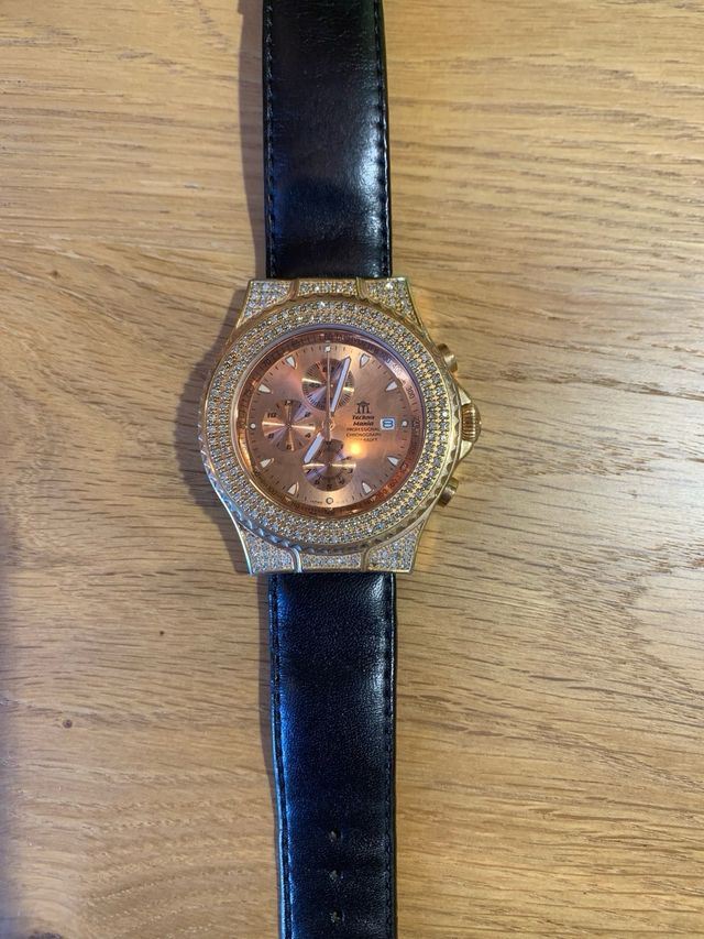 Reloj de diamantes Techno Mania