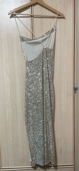 Vestido Nochevieja dorado