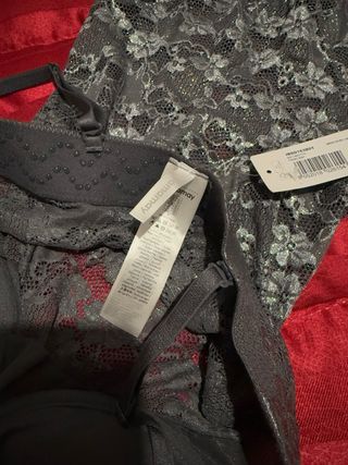 Body in pizzo push up grigio yamamay