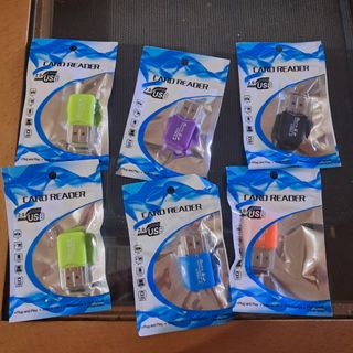 6 LECTORES TARJETAS USB MICRO SD MINISD