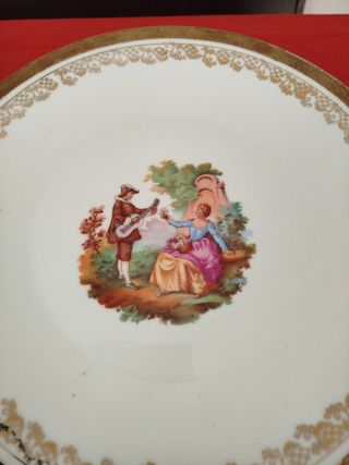 Piatto da portata in porcellana Bavaria