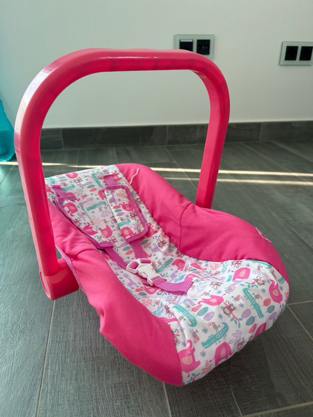 Silla mesedora bebe muñeco