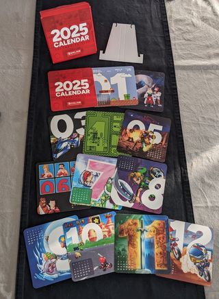 Calendario Nintendo switch 2025
