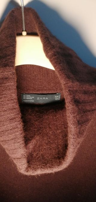 Suéter largo de Zara