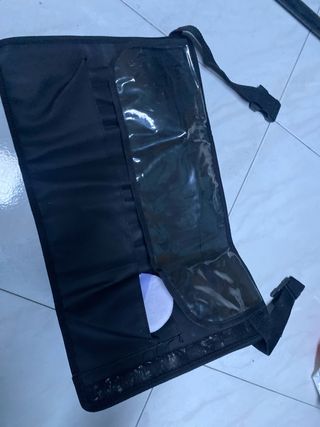 Manta de pinceles maquillaje