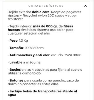 Edredón todoterreno Seven Peak