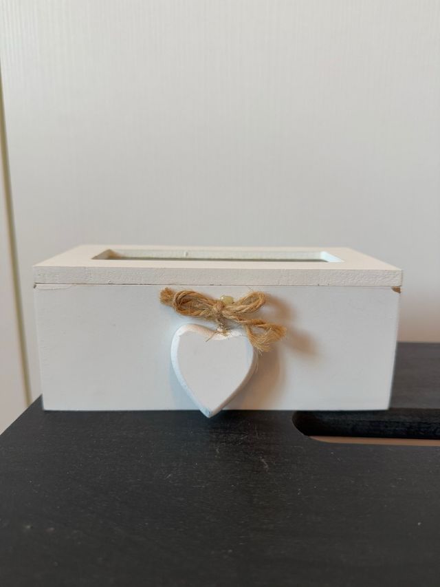 Scatola da tè due scomparti