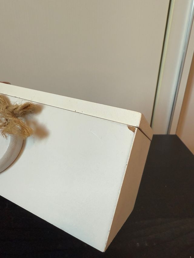 Scatola da tè due scomparti