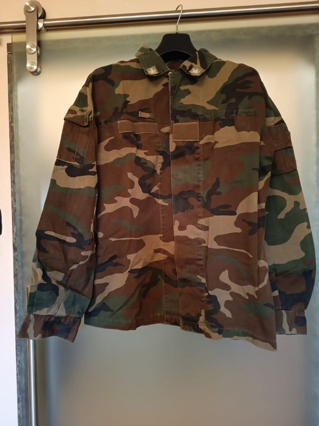 Giacca Mimetica Woodland esercito