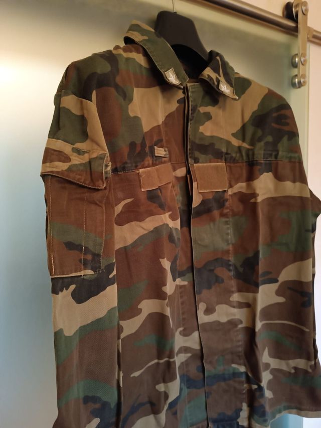 Giacca Mimetica Woodland esercito