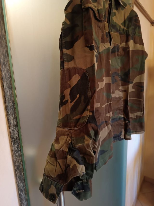 Giacca Mimetica Woodland esercito