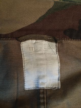 Giacca Mimetica Woodland esercito 