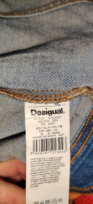 Desigual chaquetas vaqueras mujer