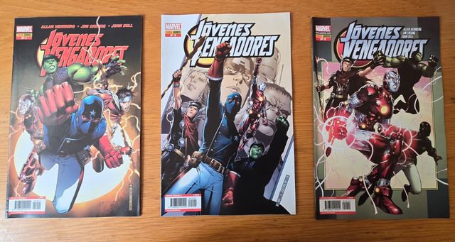 Lote jóvenes vengadores para alejandro