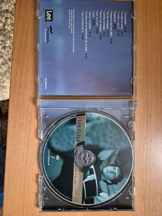 Disco de Fran Perea firmado y dedicado