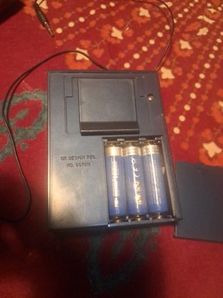 Radio con auricular vintage