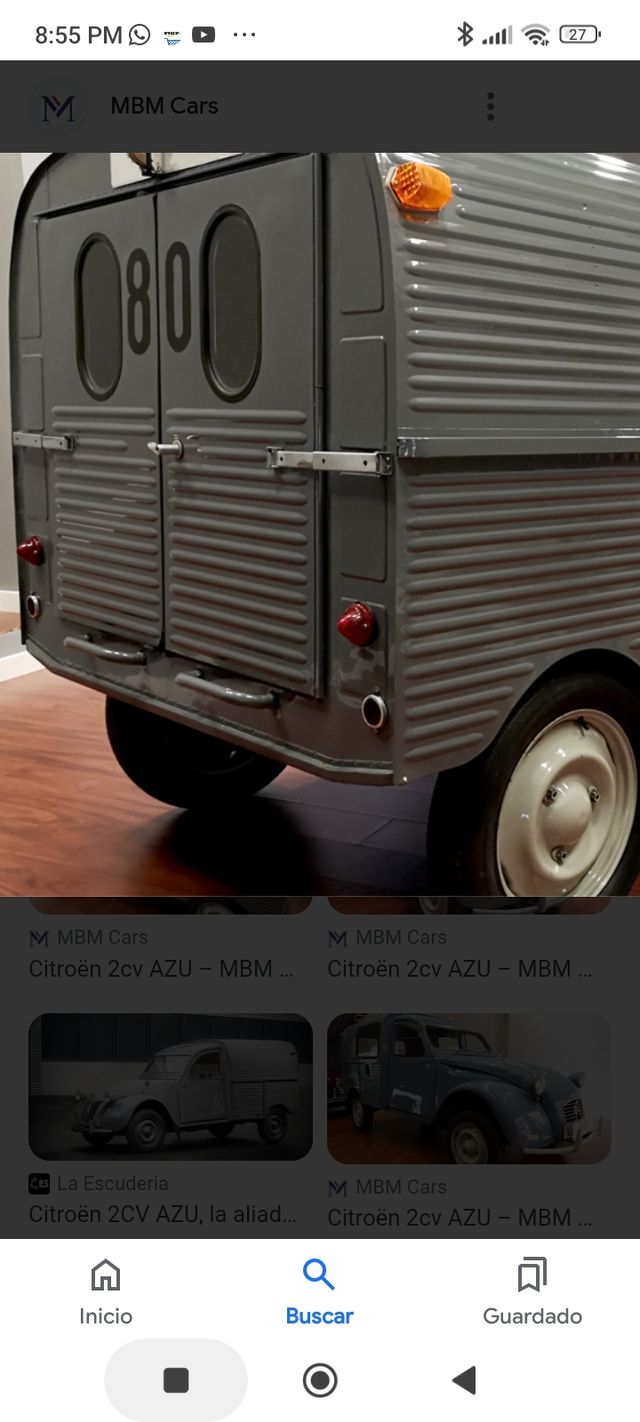 Tulipa A faro Citroën Azu 2cv Yorka Seima