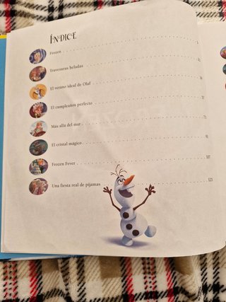 Libro infantil "Frozen"