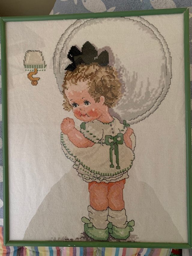 Cuadro punto de cruz