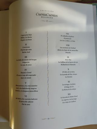 Coleccion  11 cuenta cuentos bilingües: La leyenda