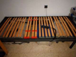 Cama articulada electrica 3 cuerpos con colchón