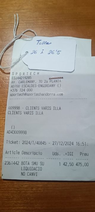 Botas esquí mujer SCOTT a estrenar